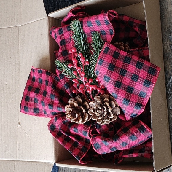 New Prelit Bow Tree Topper SET of 4 - Picture 4 of 7